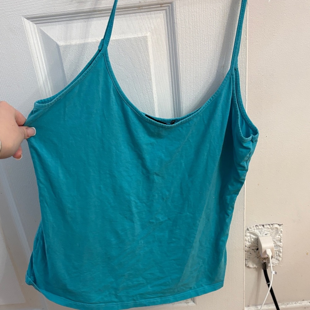 Hugo Boss Teal Camisole with Thin Straps